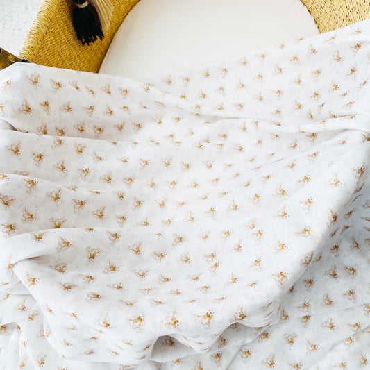 Charlie Bear Swaddle Wrap