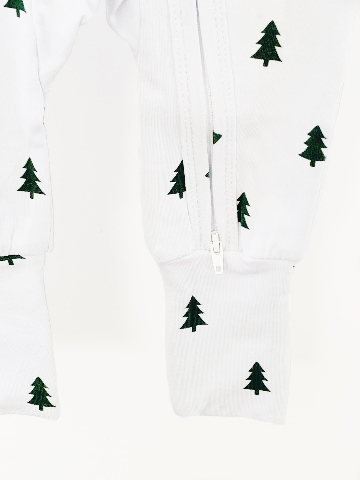 Little Trees Zip Romper