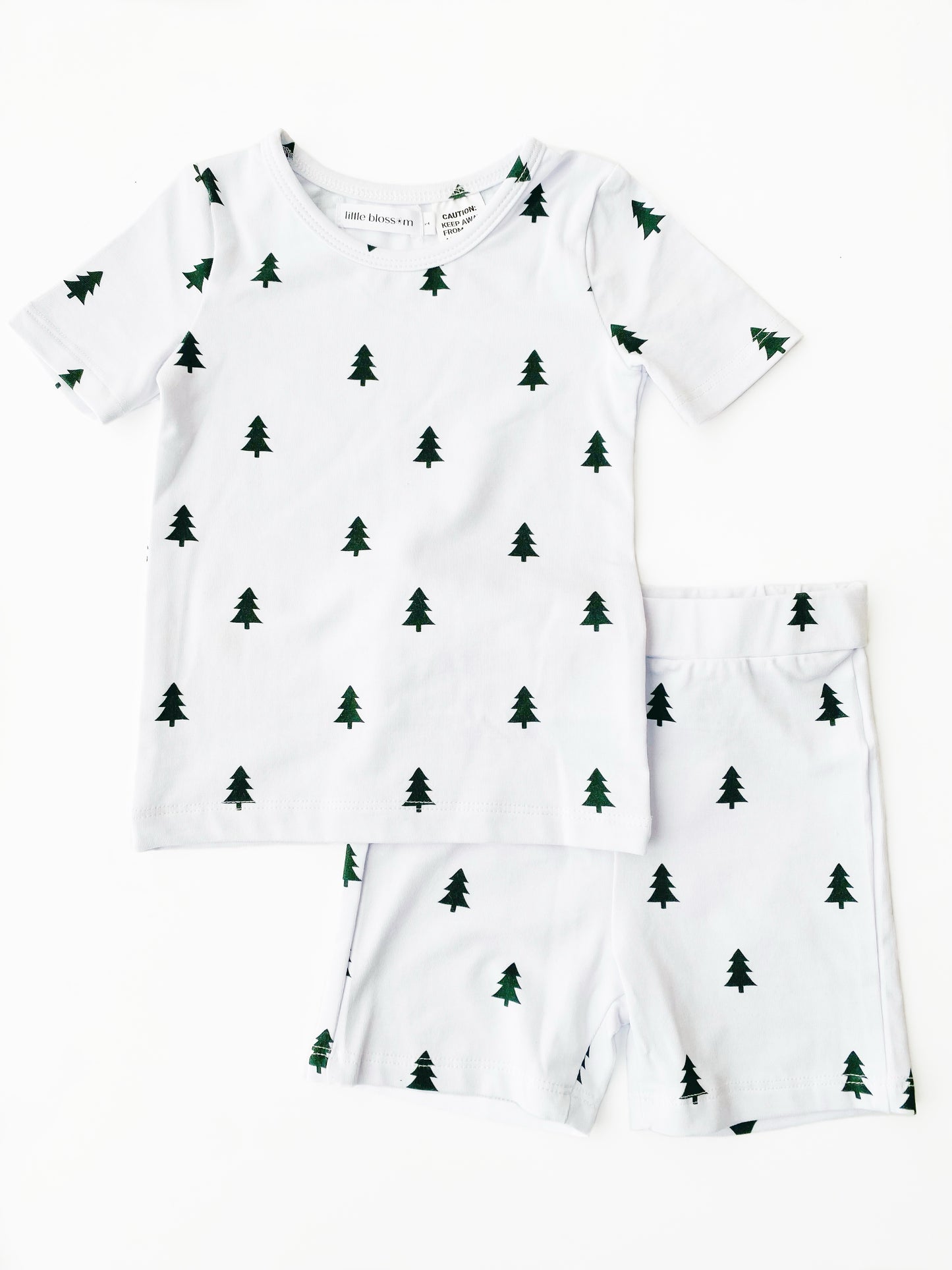 Little Trees Short Sleeve Pyjama Set