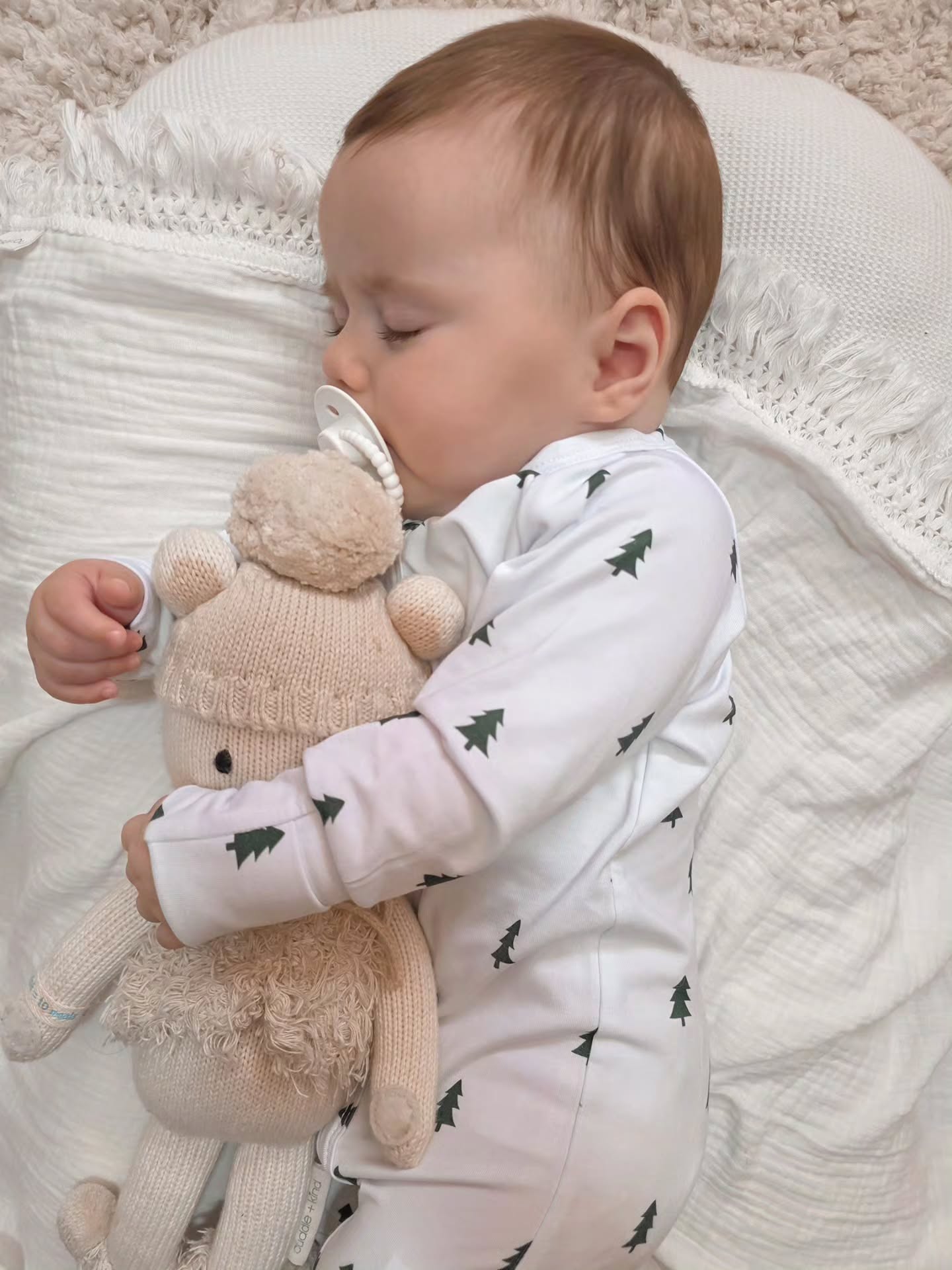 Little Trees Zip Romper