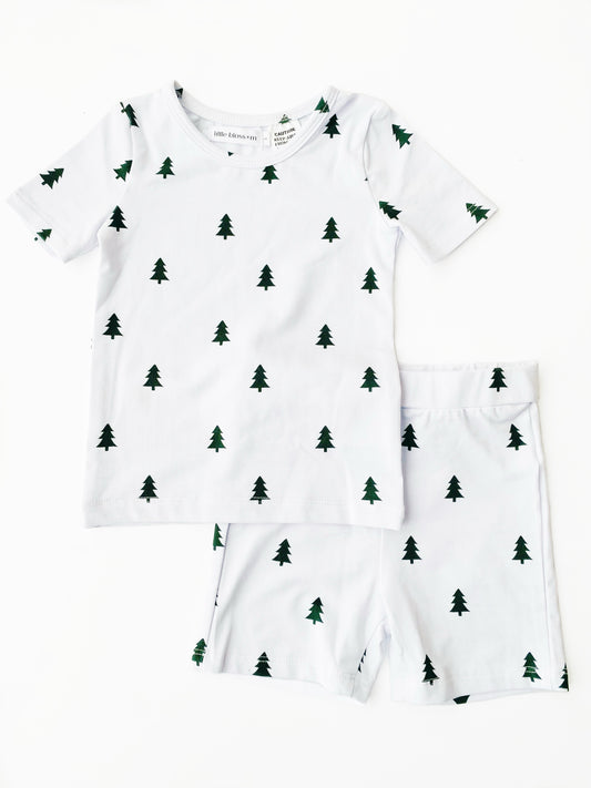 Little Trees Short Sleeve Pyjama Set
