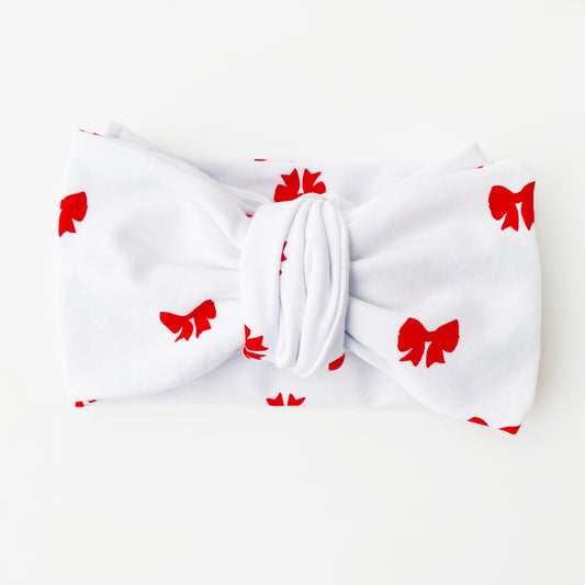Mini Red Bows Headband